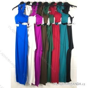 Šaty letní na ramínka dámské (S/M ONE SIZE) ITALSKÁ MÓDA IMPBB22B21841