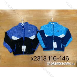 Warm children's sweatshirt for boys (116-146) SEZON SEZ21H-3031