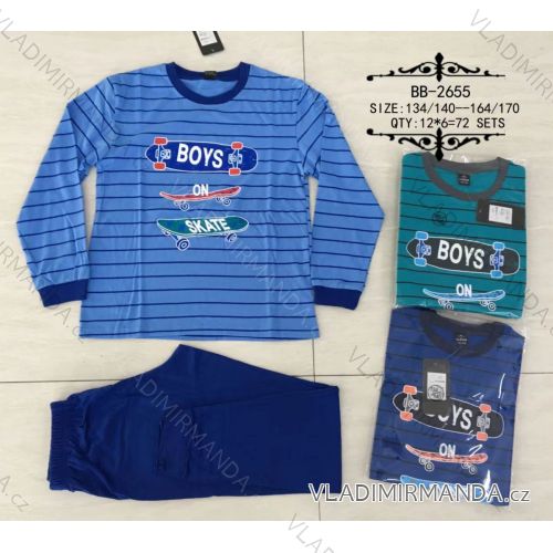 Pajamas long adolescent girls (134-170) VALERIE DREAM GB-8885