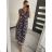 Šaty košilové dlouhý rukáv dámské (S/M ONE SIZE) ITALSKÁ MODA IMB229927