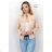 Šaty letní elegantní bez rukávu dámské (S/M ONE SIZE) ITALSKÁ MÓDA IMPHD228094