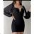 Šaty letní na ramínka dámské (S/M ONE SIZE) ITALSKÁ MÓDA IMPBB22B21841