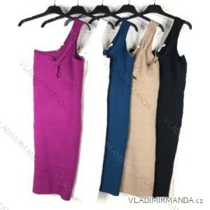 Šaty letní na ramínka dámské (S/M ONE SIZE) ITALSKÁ MÓDA IMPBB22B21841