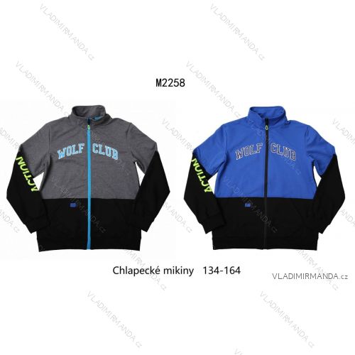 Sweatshirt outdoor spring baby girl (92-122) WOLF B2821