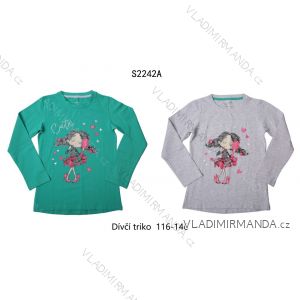 Sweatshirt outdoor spring baby girl (92-122) WOLF B2821