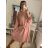 Women's Warm Long Sleeve Dress (L / XL ONE SIZE) ITALIAN FASHION IM422BETY
