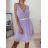 Šaty elegantní bez rukávů dámské (S/M ONE SIZE) ITALSKÁ MÓDA IMM22917 black S/M