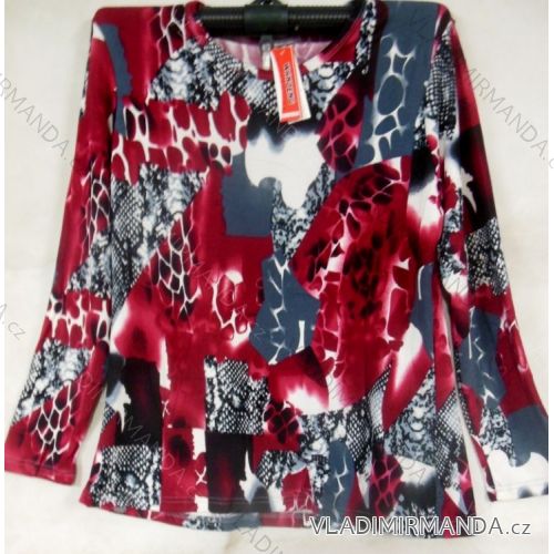 T-shirt long sleeve women (m-2xl) WANDENG BR-82223-NPL