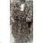 Women's Leopard Long Sleeve Long Dress (S/M ONE SIZE) ITALIAN FASHION IMM22BR1100