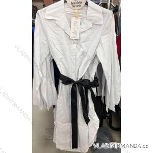 Women's Long Sleeve Shirt Dress (S/M ONE SIZE) ITALIAN FASHION IMM22MS53229