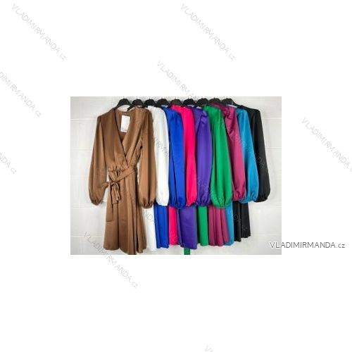 Šaty letní na ramínka dámské (S/M ONE SIZE) ITALSKÁ MÓDA IMPBB22B21841