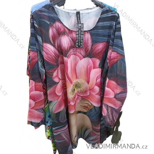 Women's elegant party long sleeve dress (S/M ONE SIZE) ITALIAN FASHION IM322282