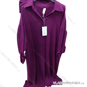 Women's elegant party long sleeve dress (S/M ONE SIZE) ITALIAN FASHION IM322282