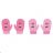 Batoh winter minnie baby girl (52-54) SETINO MIN-A-HAT-358
