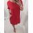 Women's short sleeve dress (uni L / XL) ITALIAN FASHION IM320003