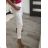 Kalhoty dámské (uni s/m) TALIANSKÁ MÓDA IM520258 S/M white