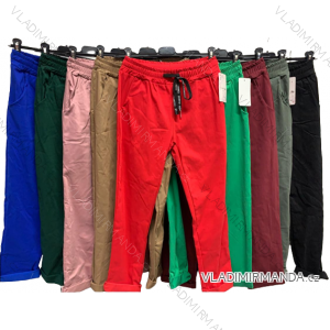 Women's Long Stretch Pants (S/M ONE SIZE) ITALIAN FASHION IMC22543