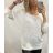 Women's long sleeve sweater (uni s / m) ITALIAN FASHION TM922STAR Brown M / L