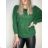 Women's long sleeve sweater (uni s / m) ITALIAN FASHION TM922STAR Brown M / L