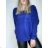 Women's long sleeve sweater (uni s / m) ITALIAN FASHION TM922STAR Brown M / L