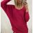Women's long sleeve sweater (uni s / m) ITALIAN FASHION TM922STAR Brown M / L