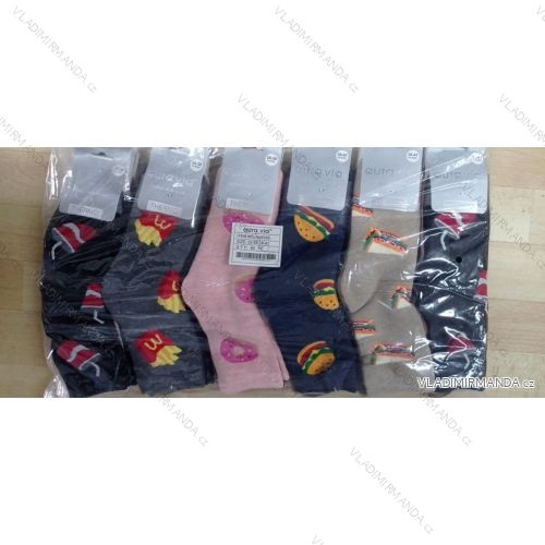 Ponožky bavlněné dámské (35-38, 38-41) AURA.VIA AURA22NPX8680