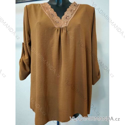 Tunika dlouhý rukáv dámská (S/M ONE SIZE) ITALSKÁ MÓDA IMPMM22225480060