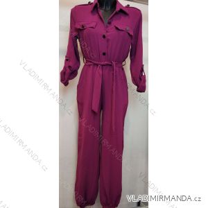 Women's Long Shirt Long Sleeve Jumpsuit (S/M ONE SIZE) ITALIAN FASHION IMPMM221808500125