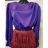 Tunika dlouhý rukáv dámská (S/M ONE SIZE) ITALSKÁ MÓDA IMPMM22225480060