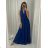 Women's Dress Long Straps Variable Tie (S/M/L/XL ONE SIZE) ITALIAN FASHION IMM223000HG - Fuchsia Pink - S/M