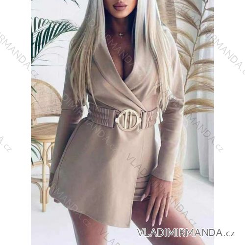 Dress with 3/4-sleeve ladies pocket (uni sl) ITALIAN Fashion IM3181746