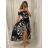 Women's Summer Carmen Off Shoulder Dress (S/M/L ONE SIZE) ITALIAN FASHION IMM22UN5350