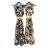 Šaty letní na ramínka dámské (S/M ONE SIZE) ITALSKÁ MÓDA IMPBB22B21841 Brown S/M