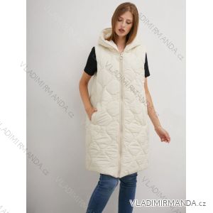 Women's vest with hood (L/XL ONE SIZE) ITALIAN FASHION IMD22714