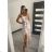 Long summer dress for women (S / M ONE SIZE) ITALIAN FASHION IMWG222482