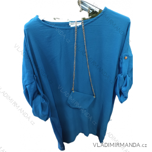 Women's elegant party long sleeve dress (S/M ONE SIZE) ITALIAN FASHION IM322282