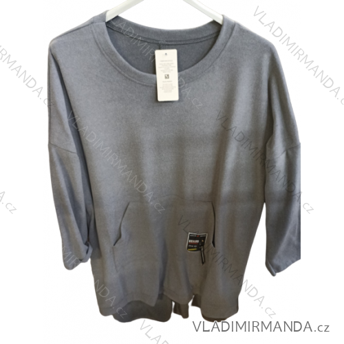 Women's elegant party long sleeve dress (S/M ONE SIZE) ITALIAN FASHION IM322282