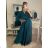 Šaty letní na ramínka dámské (S/M ONE SIZE) ITALSKÁ MÓDA IMPBB22B21841