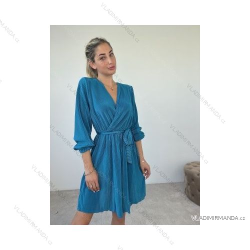 Šaty letní na ramínka dámské (S/M ONE SIZE) ITALSKÁ MÓDA IMPBB22B21841