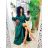Elegant Long Sleeve Dress Women (S / M.ONE SIZE) ITALIAN FASHION IMM211302