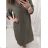 Women's Plus Size Long Sleeve Dress (XL/2XL ONE SIZE) ITALIAN FASHION IMC22546