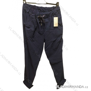 Women's oversized stretch pants (XL / 2XL ONE SIZE) ITALIAN FASHION IMC22349