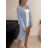 Dress with 3/4-sleeve ladies pocket (uni sl) ITALIAN Fashion IMWD20529