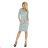 Women's long sleeve sports dress (S / M ONE SIZE) ITALIAN FASHION IMM211340 M Gray