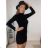 Elegant icecool long strapless dress for women (S / M ONE SIZE) ITALIAN FASHION IMM225959