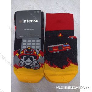 Ponožky veselé hasič pánské (41-43, 44-46) POLSKÁ MÓDA DPP22122