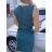 Women's Sleeveless Summer Dress (S/M ONE SIZE) ITALIAN FASHION IMPDY22XBSL22056