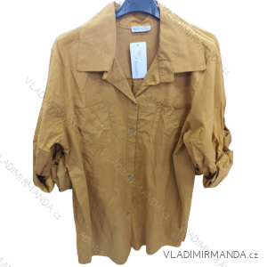 Women's oversized long sleeve shirt (M/L ONE SIZE) ITALIAN FASHION IM722197