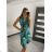Women's Short Summer Icecool Sleeveless Dress (S / M ONE SIZE) ITALIAN FASHION IMM21694