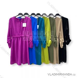 Šaty letní na ramínka dámské (S/M ONE SIZE) ITALSKÁ MÓDA IMPBB22B21841